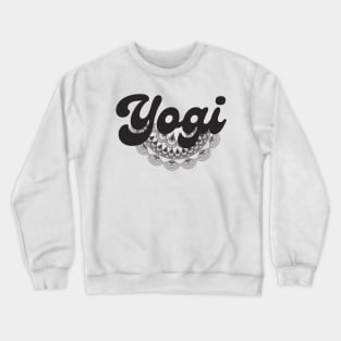 Yogi Slogan Crewneck Sweatshirt